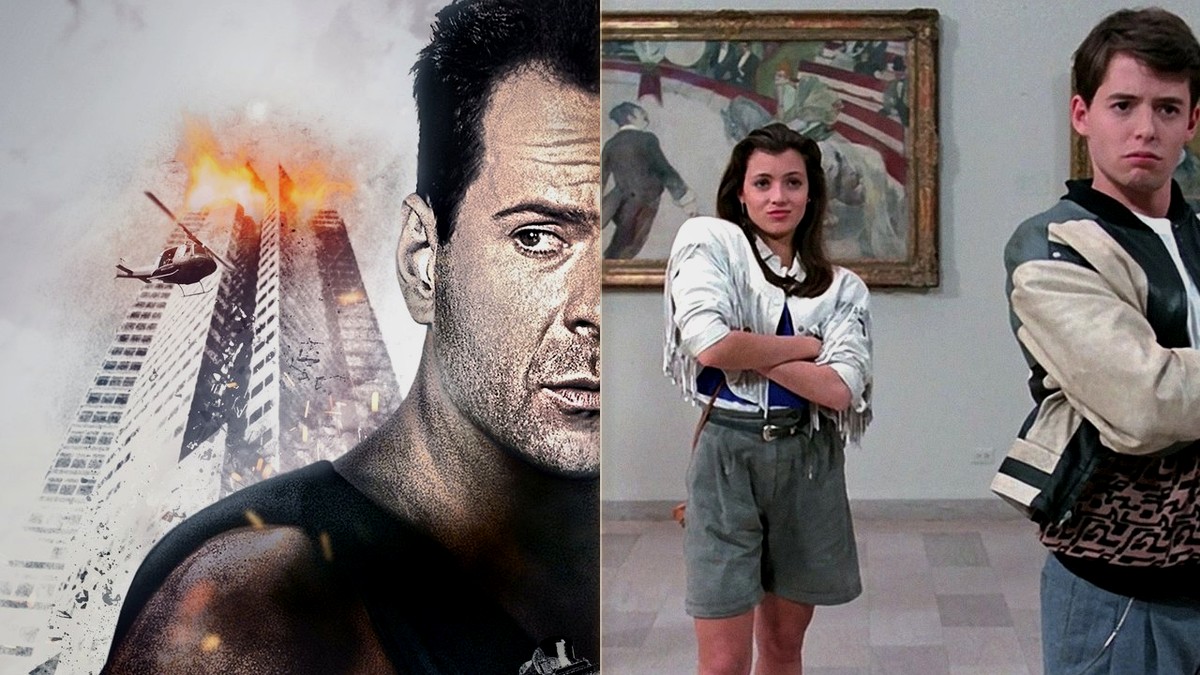 John McClane in Die Hard and Ferris Bueller's day off — two of the decade's most-quoted films