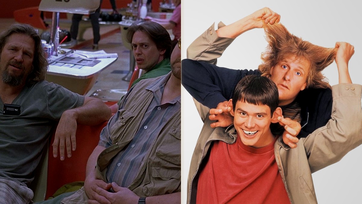 The Big Lebowski and Dumb and Dumber — two of the decade's most quoted comedies