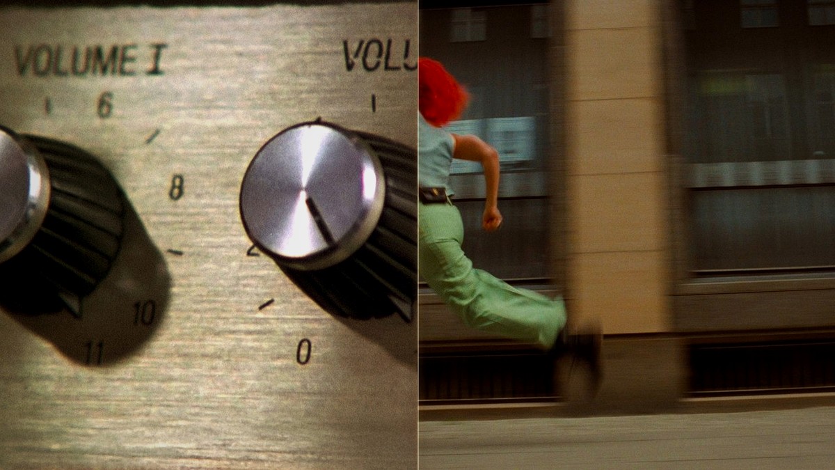 Spinal Tap amp going to 11 and Run Lola Run