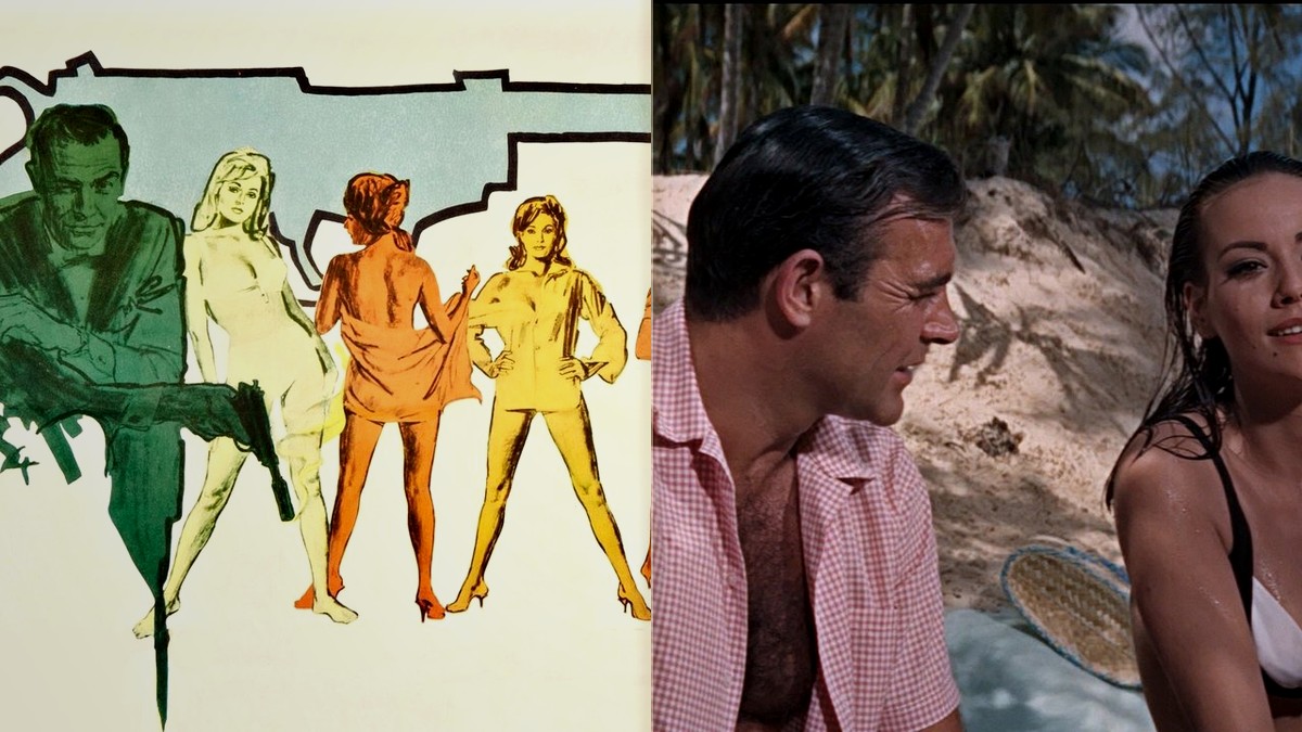Sean Connery-era Bond artwork