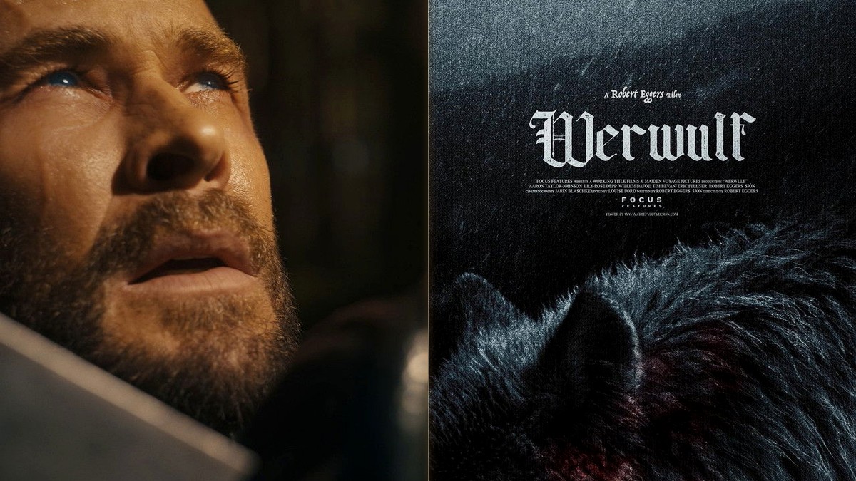 Aaron Taylor-Johnson in Robert Eggers's *Werwulf* — the cinephile swing of the December slate.