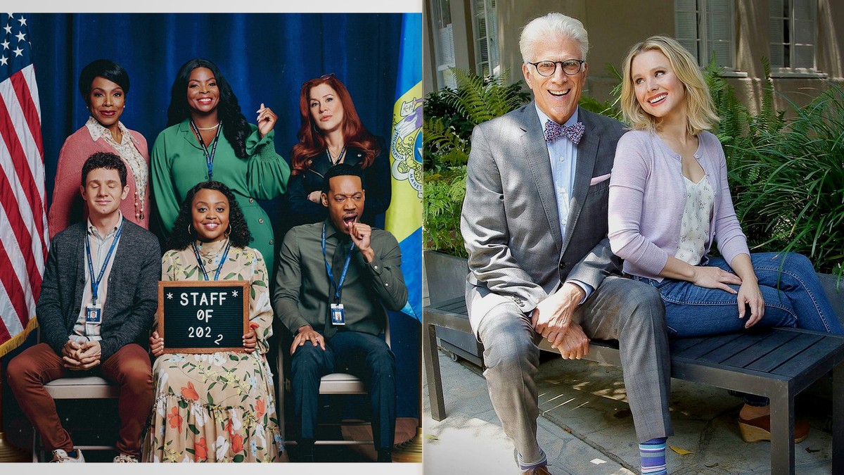 Abbott Elementary cast and The Good Place