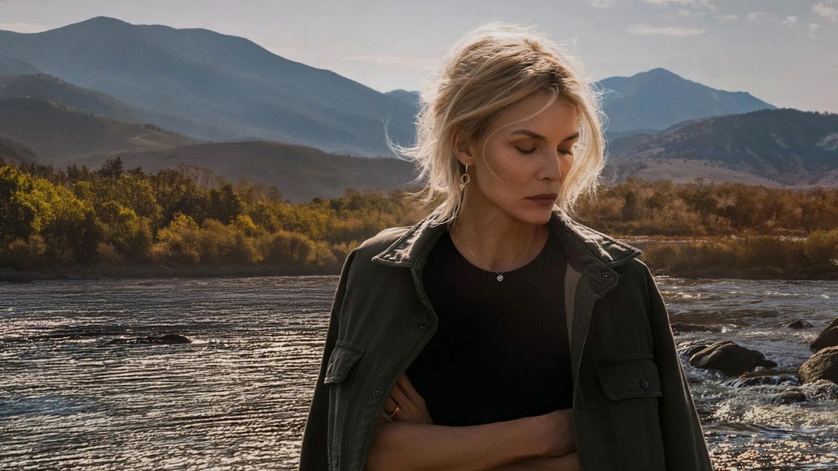 Michelle Pfeiffer as Stacy Clyburn — the quiet, contained center of The Madison