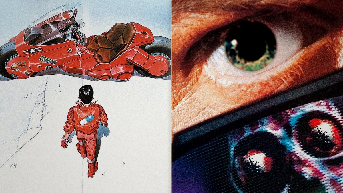 Akira's Kaneda and the iconic They Live sunglasses reveal — two of the decade's sharpest sci-fi visions