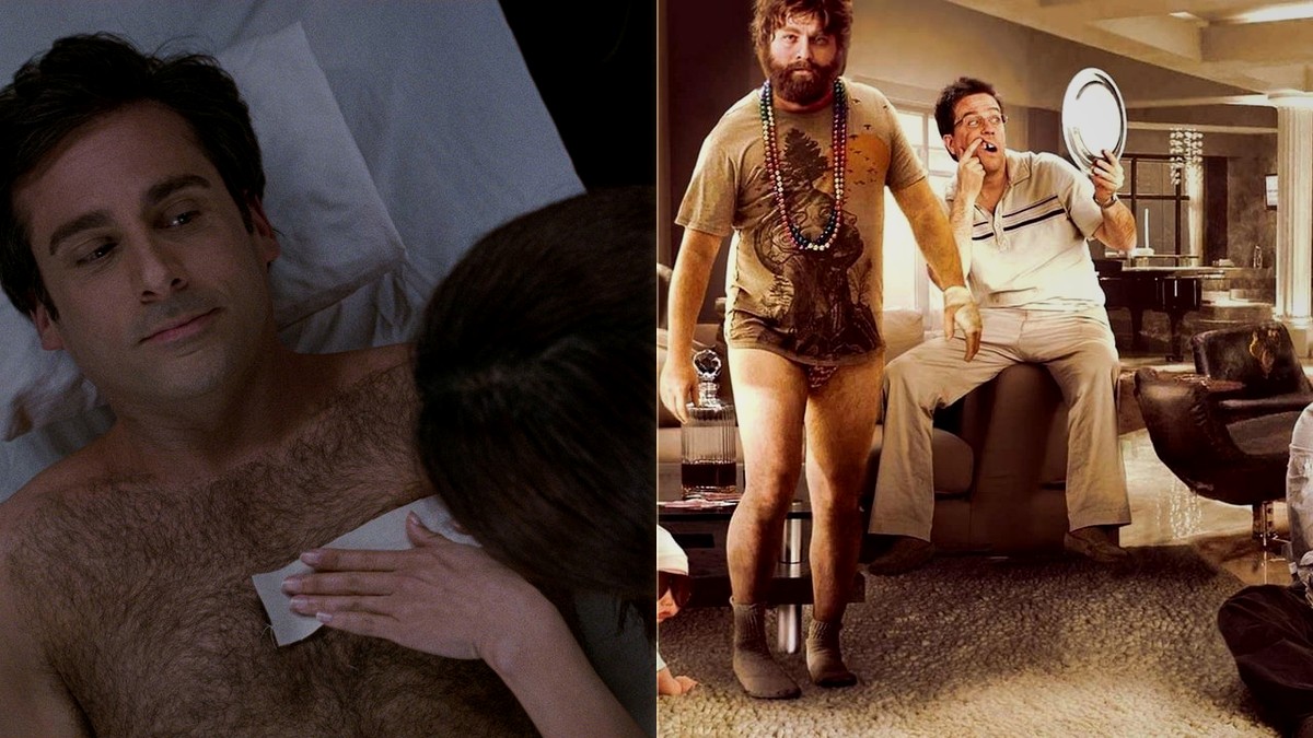 *The 40-Year-Old Virgin* and *The Hangover* — the kind of theatrical comedy economics that no longer exist.