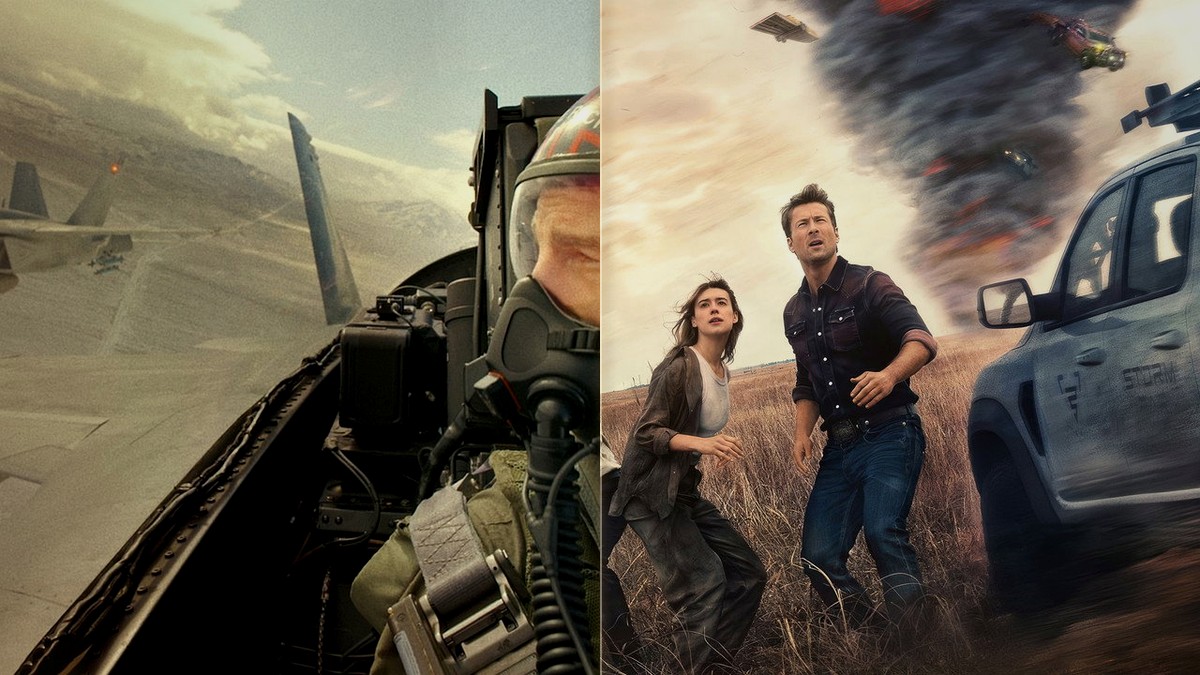 *Top Gun: Maverick* and *Twisters* — Glen Powell's two-step bid to inherit the Cruise mantle.