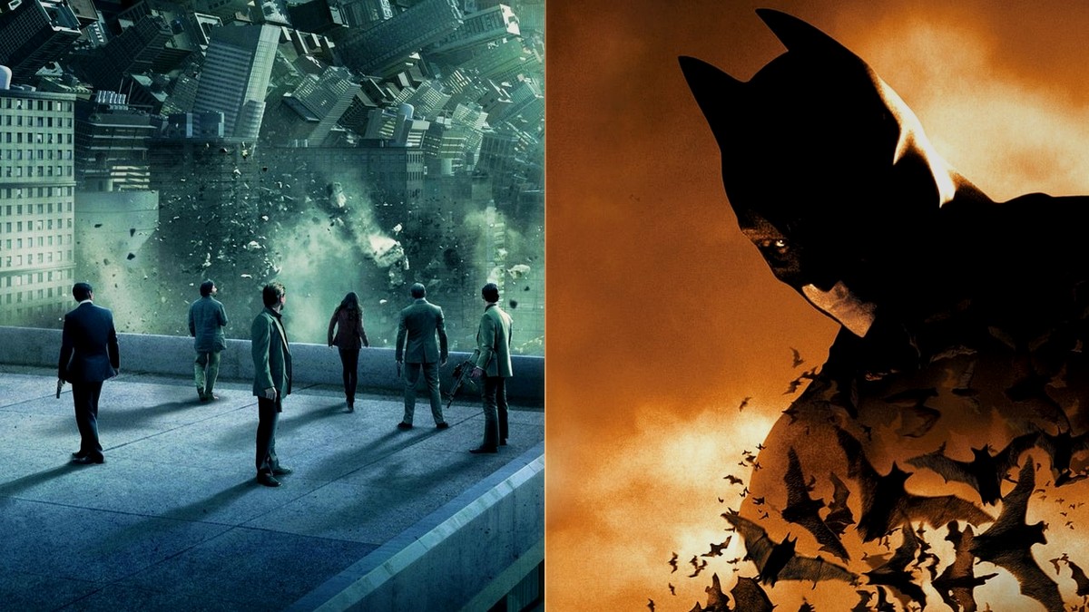 Inception's rooftop dream and Batman Begins — Nolan's defining blockbuster era